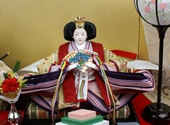 Amazon.co.jp: 東玉 雛人形 三段飾り 「優雅雛」 衣装着 十二単